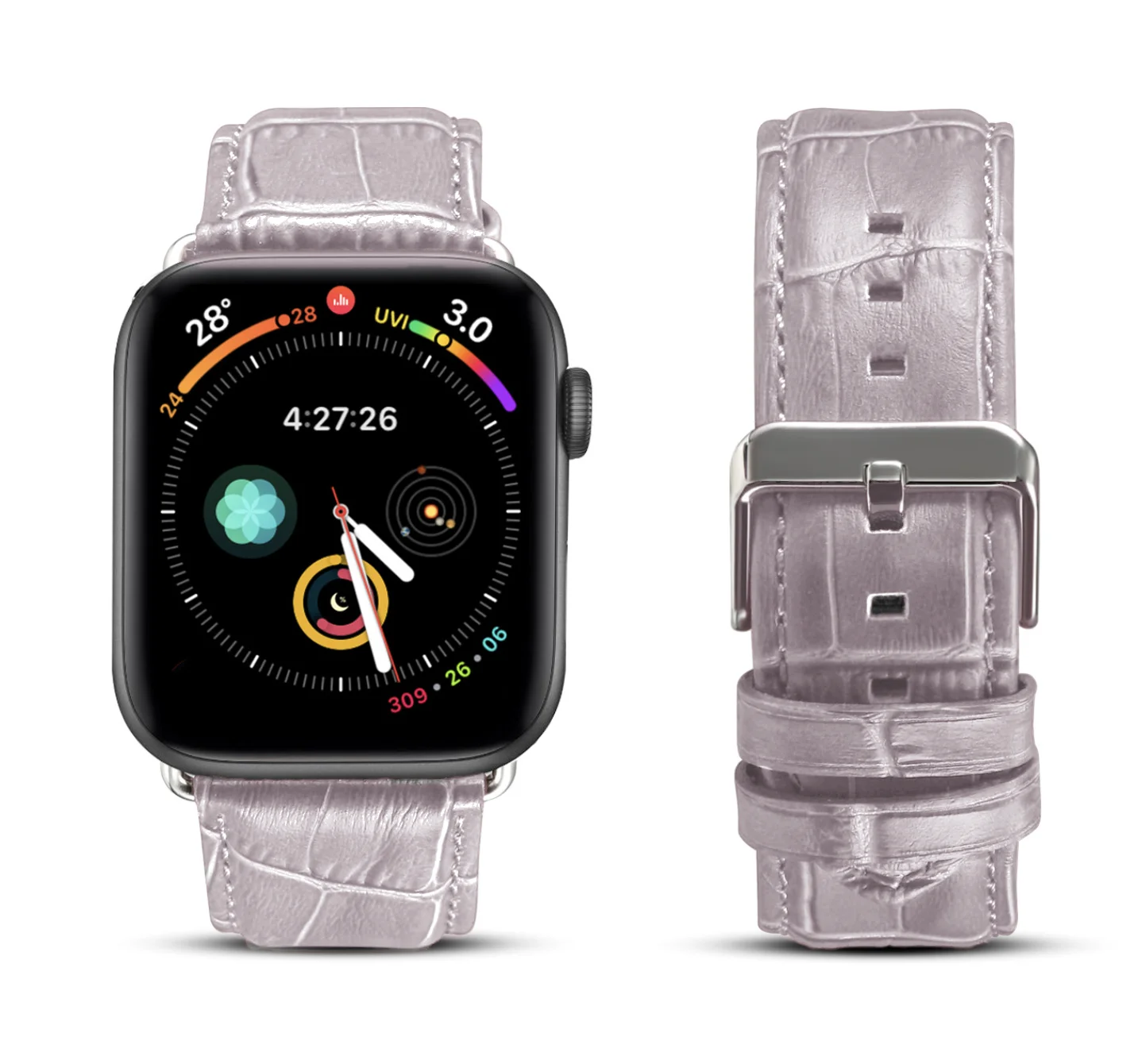 

Top-Level Designer Genuine Leather Apple Watch SE Band Strap Leather For Apple Watch SE Series