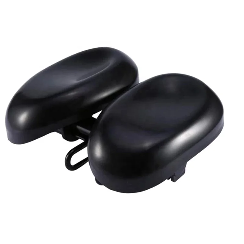 

Thickened Bicycle Seat Cushions Soft Extra-large Strong Resilience Adjustable Saddles for a Bike, Black