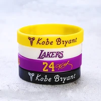 

Basketball star Kobe Bryant silicone bangle bracelets luminous bracelets