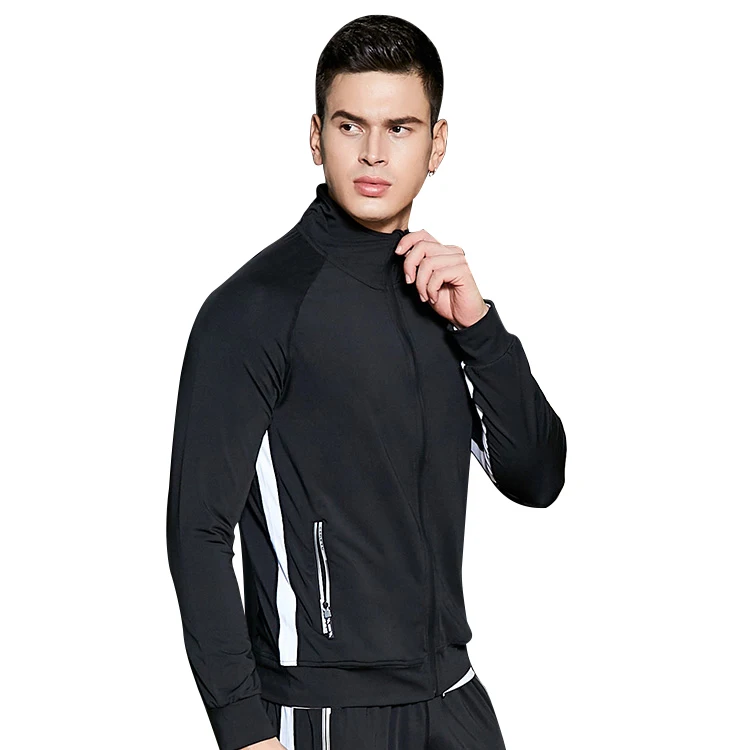 

wholesale High-quality Men's Sports Coat andJacket Zipper custom logo