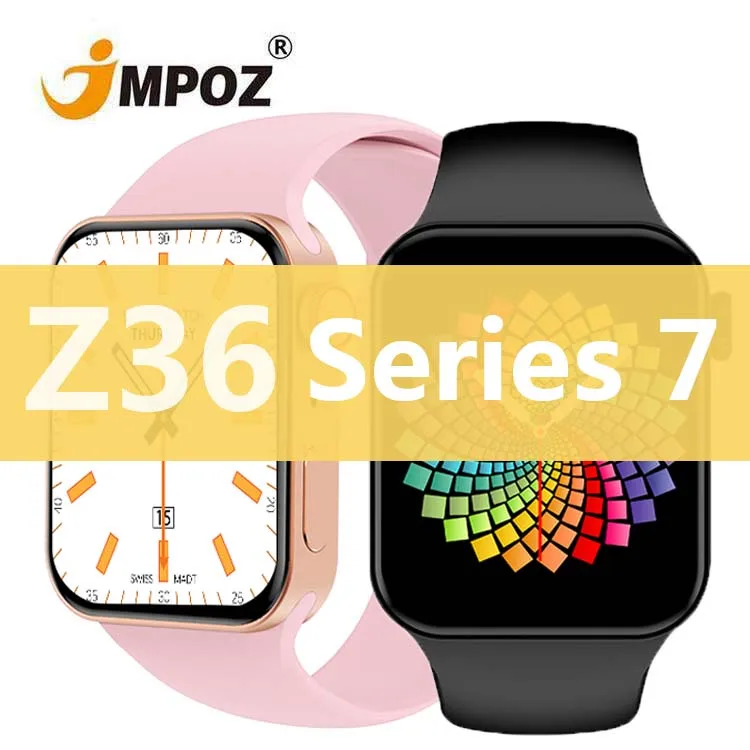 

Factory Z36 Smart Watch Watch 7 Men Women 44MM 24-hour Body Temperature Monitoring Heart Rate Blood Pressure Series 7 Smartwatch
