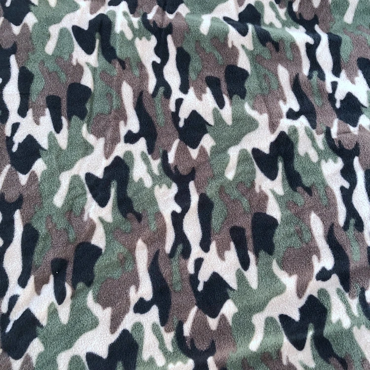 Hot Sale Camouflage Printed Polar Fleece Fabric Buy Printed Polar
