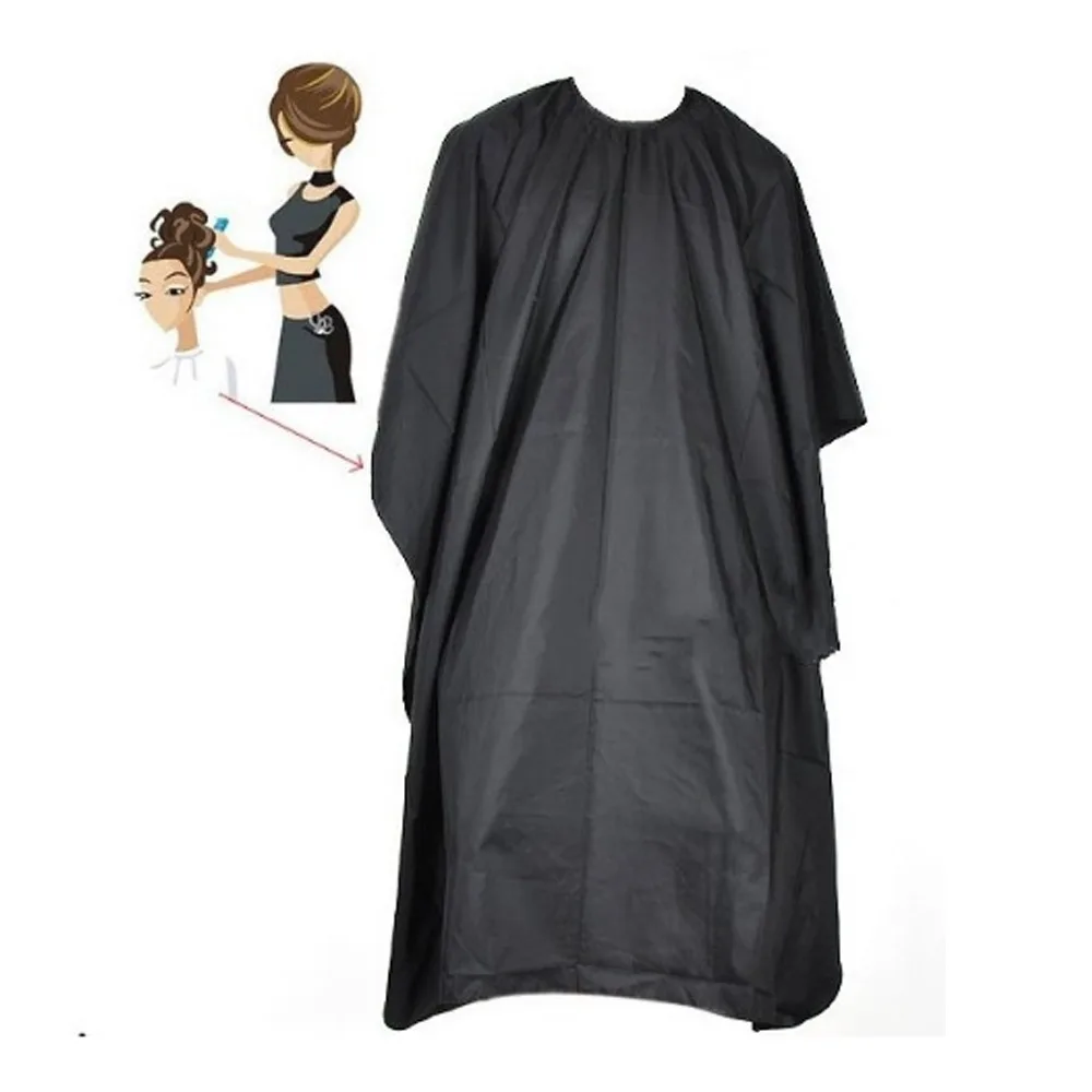 

Haircut Custom Hair Dresser Anti-static Cutting Salon Cape Target Barber Cloth Cover Hair Stylist Capes And Aprons, Black