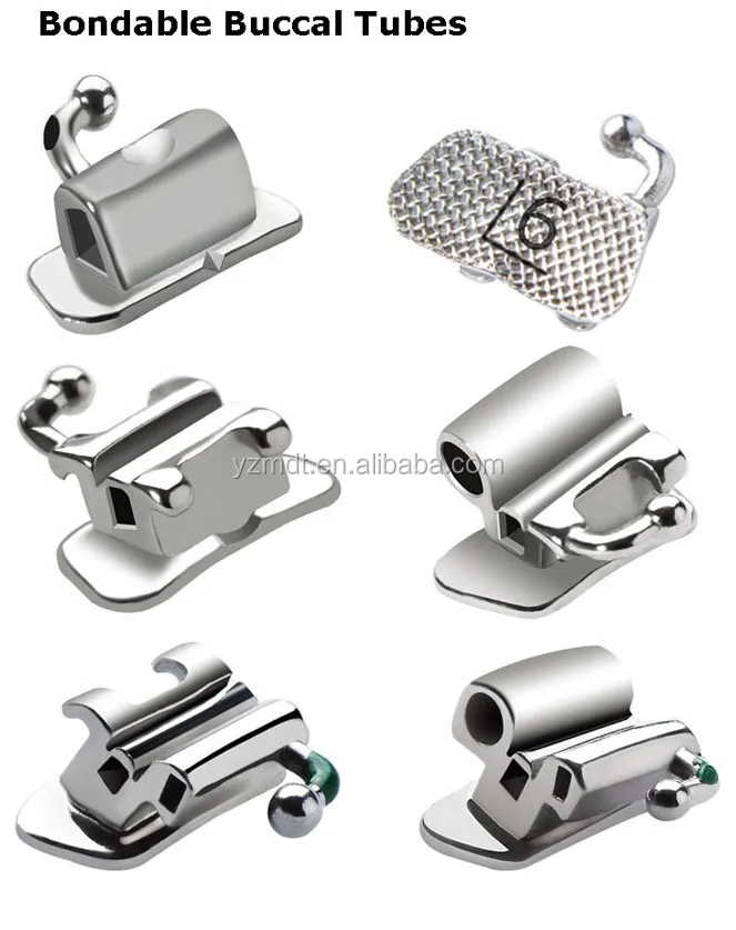 Orthodontic Roth Mesh Base Brackets Dental Braces Hook Braces For Teeth