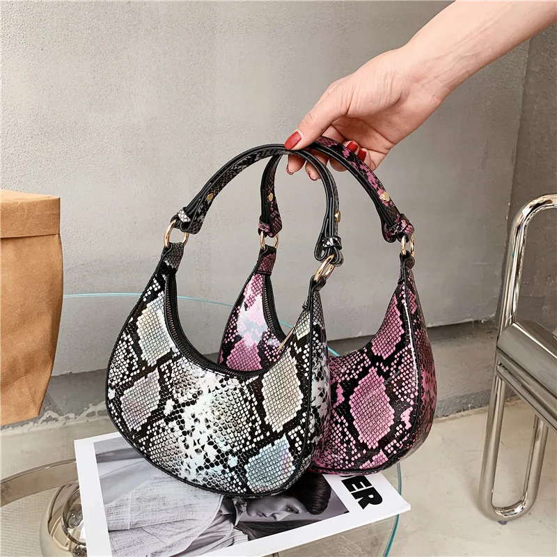 

Trending 2022 Crocodile PU Leather Hand Bags Ladies Purses Snake Skin Underarm Handbags Women's Shoulder Bags