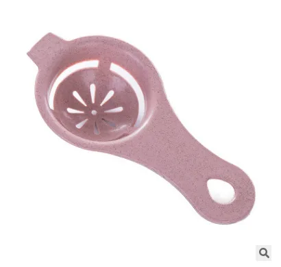 
A2 Mini Egg Yolk White Separator Kitchen Tools Creative Ergonomic Handle Wheat Straw Egg Yolk Separator Egg Tool 