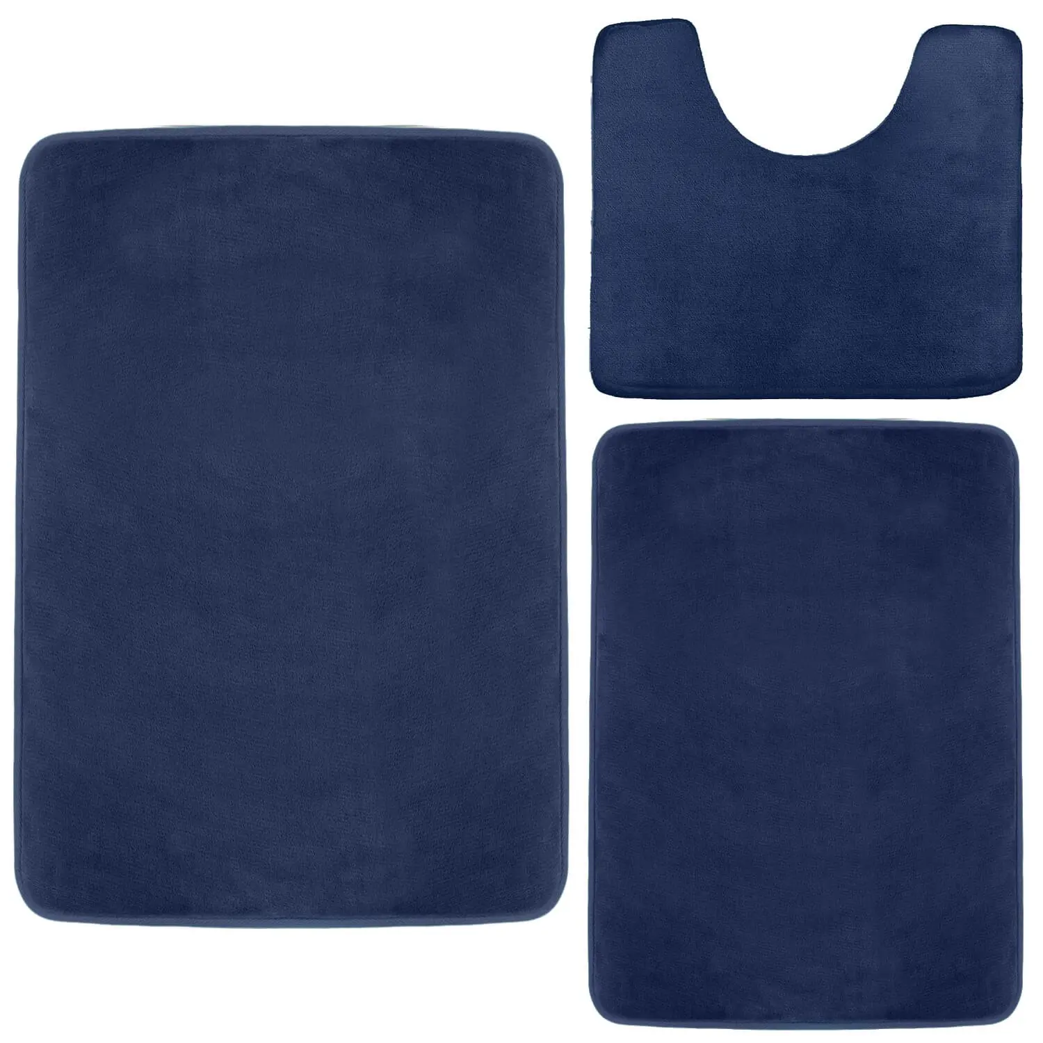 

high quality anti slip washable toilet mat