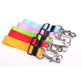

Dog Safety Leash with Socket Easy Pet Car Seat Belt, 15 colors