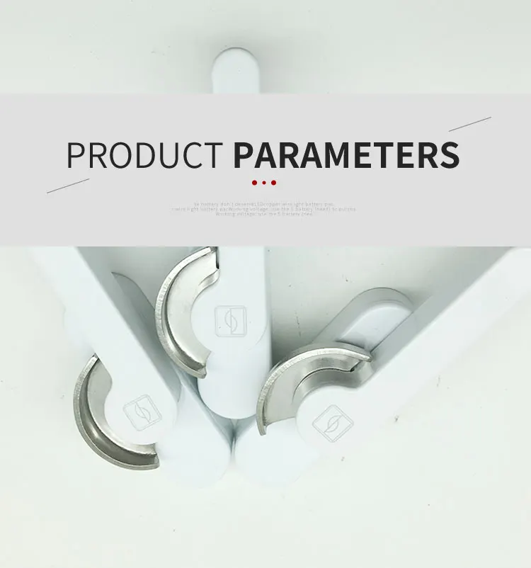 Sliding Window accessories safety aluminum alloy crescent lock