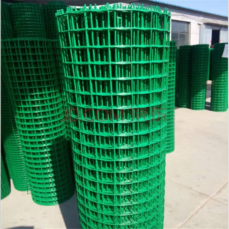 

High Quality galvanized welded wire mesh galvanize fencing, Green