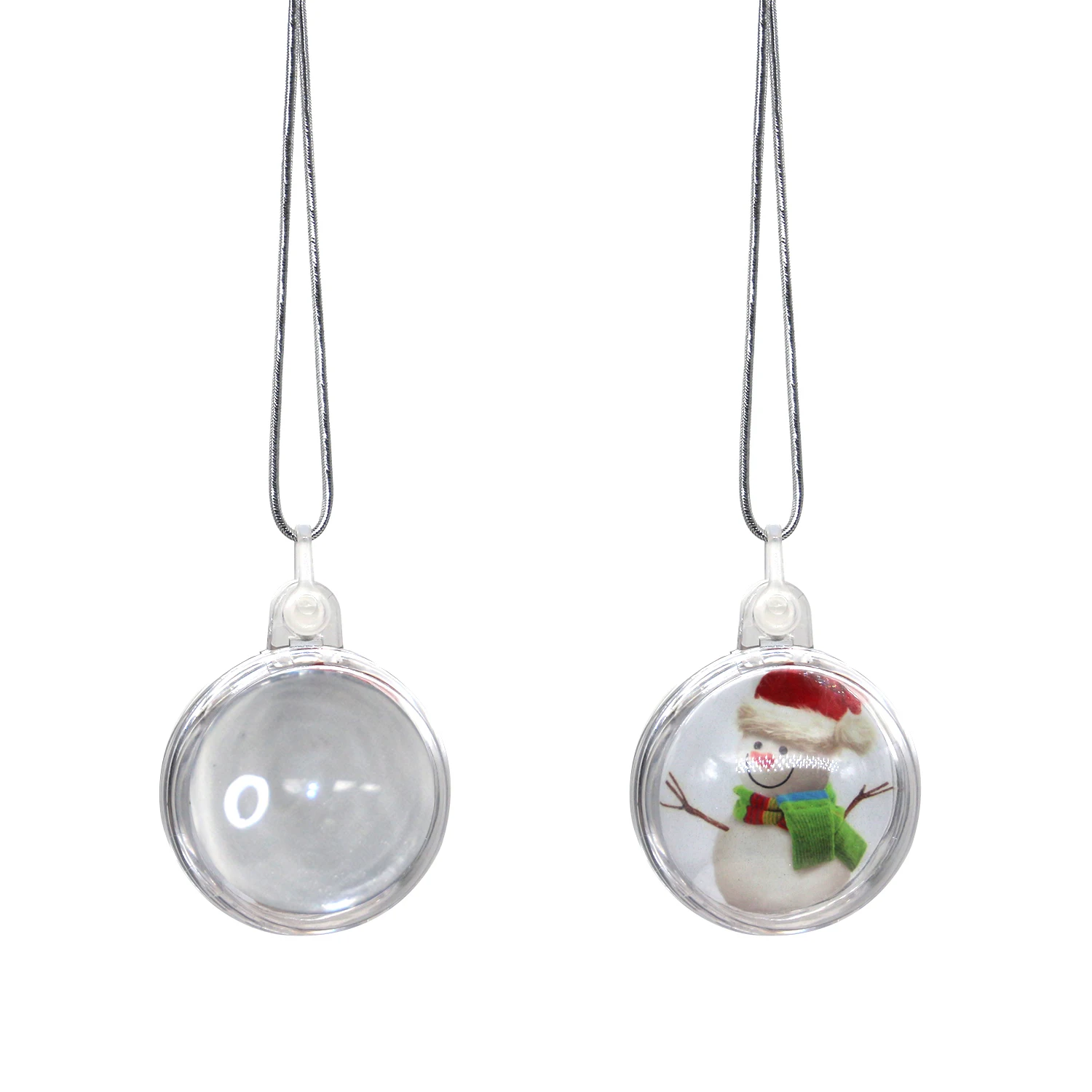 

Prosub Personality Customization Blank Sublimation Christmas Ornaments Size 42MM Sublimation Christmas Ball