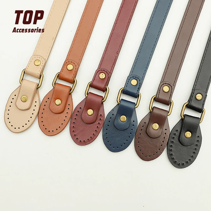 

High Quality Adjustable Leather Metal Handbag Handle Belt