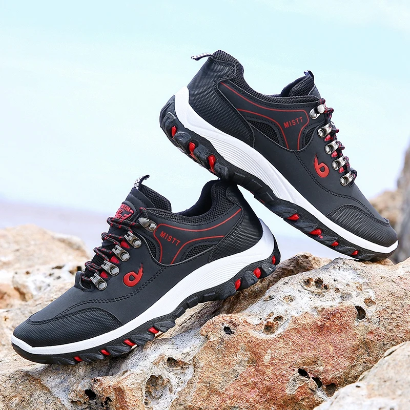 

Hot selling fashion men sport running cheap practical comfortable hiking shoes