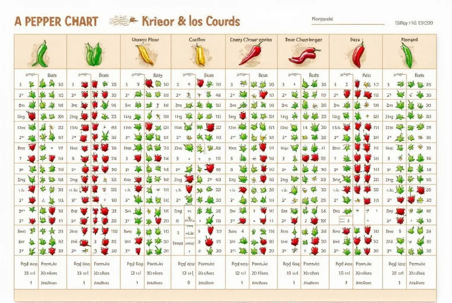 pepper chart heat a spicy guide to storing and using peppers like a pro