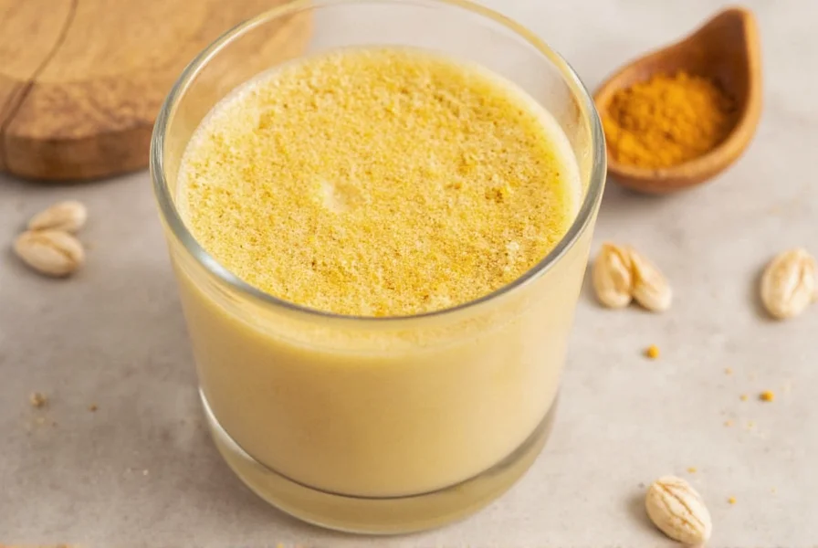 Golden Milk Powder in a bowl with cinnamon stick