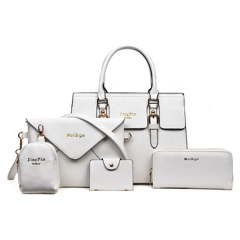 

Women Fashion 5Pcs Handbag Set PU Leather Shoulder Bag Crossbody Bag Purse set