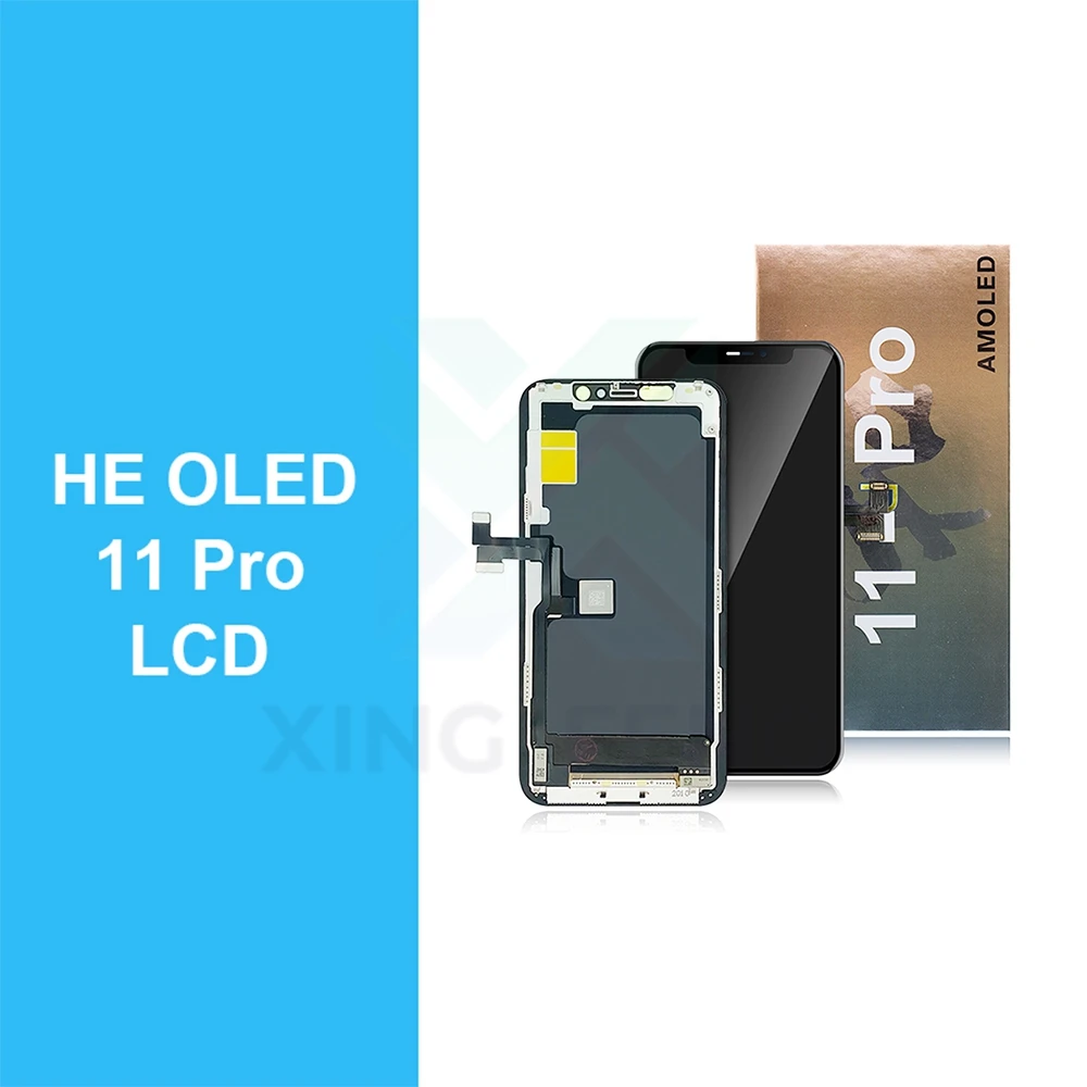 

HE OLED Mobile Phone Lcd Digitizer Accessories Parts Screen Repalcements Display Display Screen For Iphone 11Pro 11Pro Max