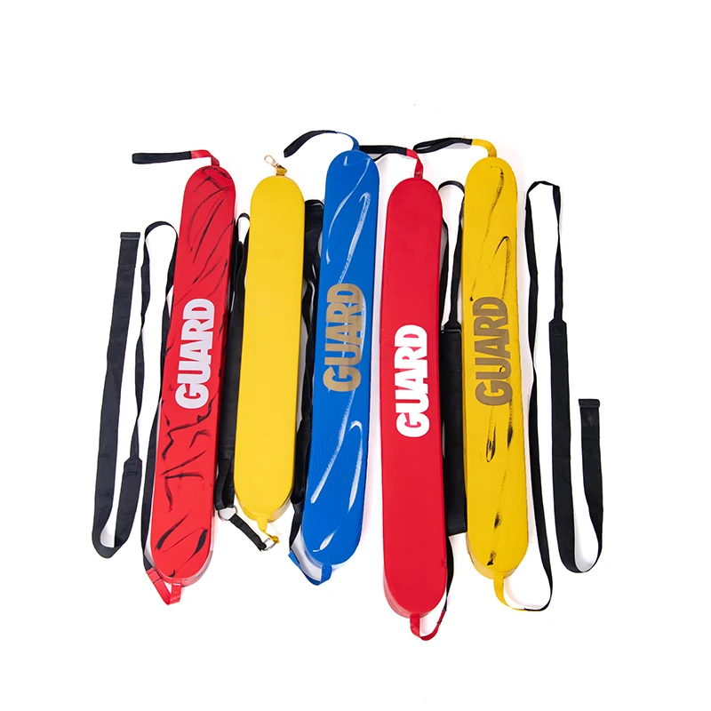 

Hongwo NBR PVC Vinyl Coated Closed Cell Foam Water Rescue Tube NBR Lifeguard Floating Water Rescue Buoy, Red/customized