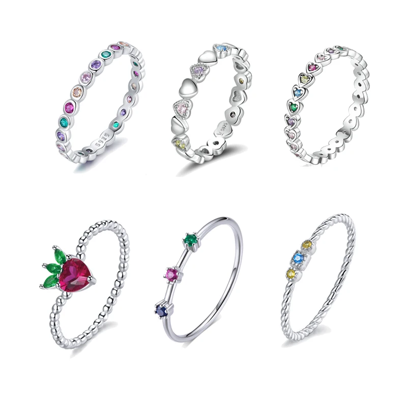 

New arrival high quality simple design woman 925 sterling silver ring