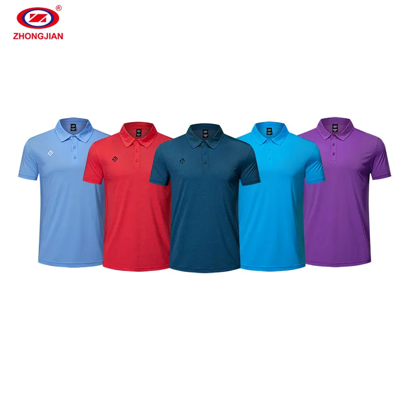 

New Arrivals Men Casual Polo T-shirt Golf Tennis Sport Wear Polo Blank Quick Dry T Shirt Unisex Tshirts Customized Logo Accept