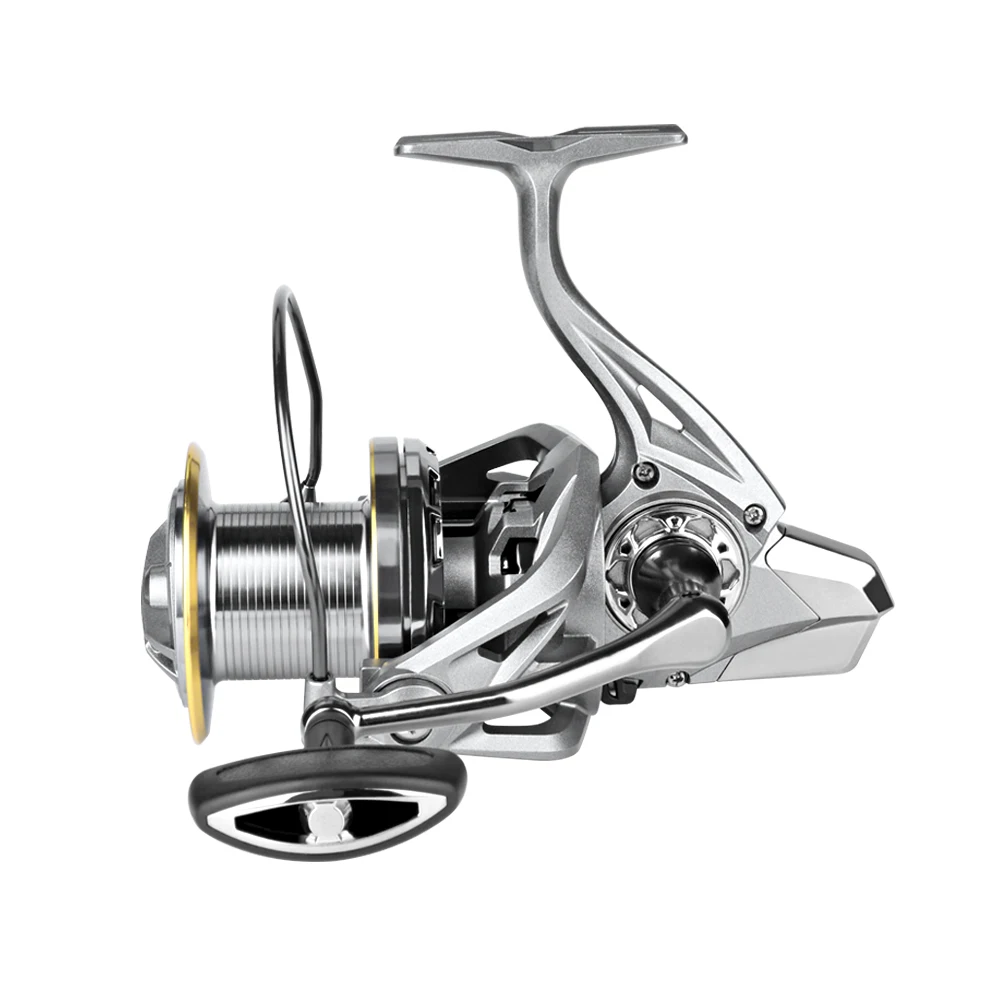 

Wholesale  4.8:1 Full Metal Spool Spinning Reel Saltwater Fishing Wheel Baitcasting Spinning