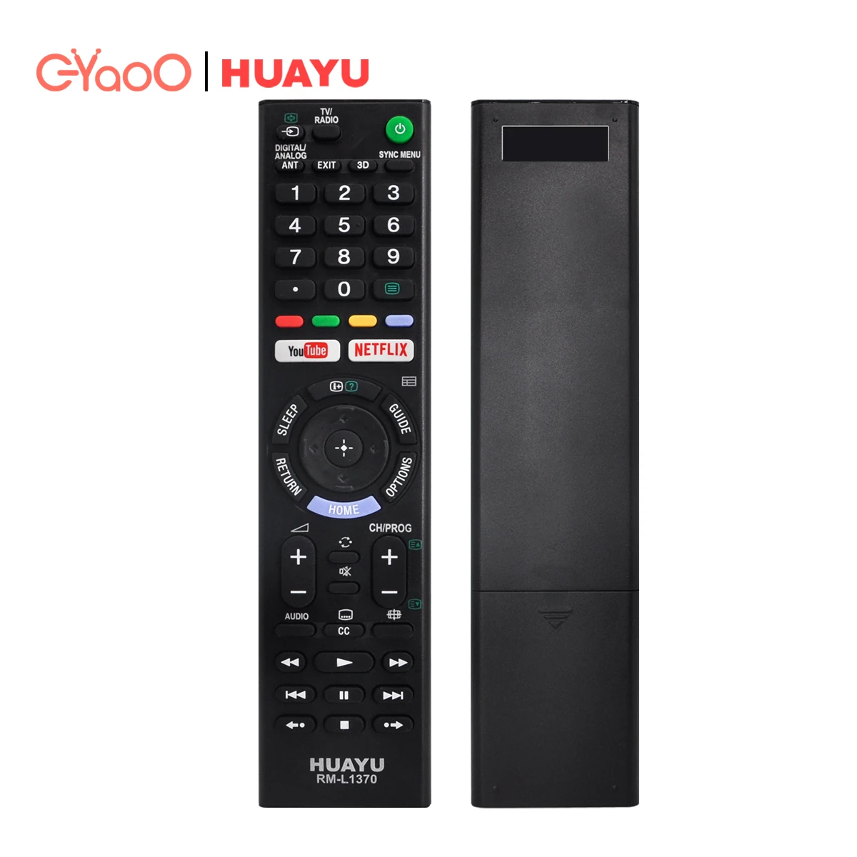 

HUAYU RM-L1370 Universal TV Remote Controls For Sony youtube Control Remote