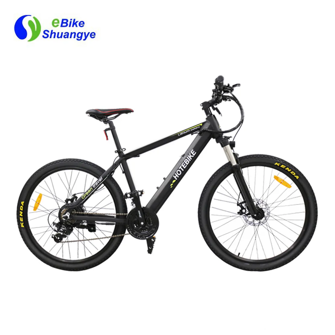 

27.5 inch 36V 350W 10AH mountain electric bike mtb ebike hub motor e dirt bike e-bikes, Black