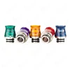 LEMAGA FREE SHIPPING resin 510 drip tips dual o rings +stone tip rda for e-go