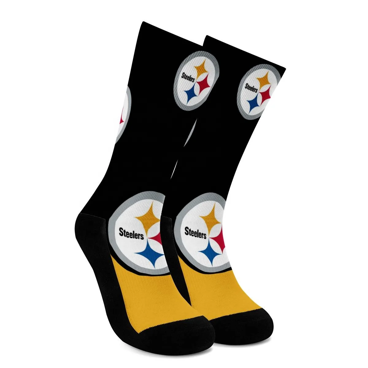 

2021 new design NFL Football socks 32 teams custom socks sublimation print soccer nfl socks, Mix color