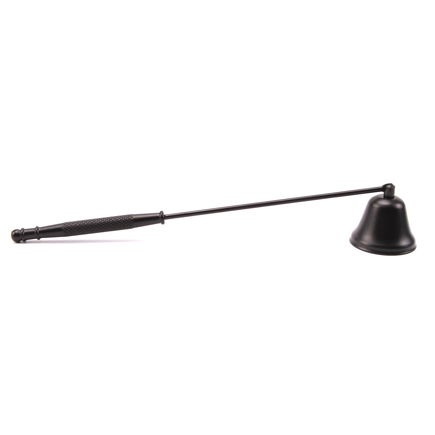 

2022 Black Gold Candle Snuffer Bell Shape Stainless Steel Snuffers Wick Trimmer and Snuffer Set