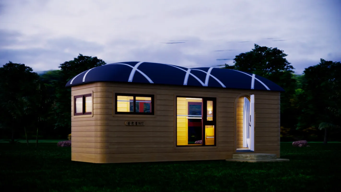 
High quality customization wooden log houses 