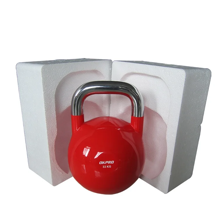 
China Wholesale Top Grade Custom Logo Color Weight Competition Steel Kettlebell 
