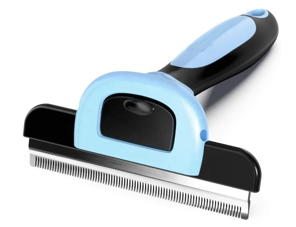 

Pet Neat Pet Grooming Brush Effectively Reduces Shedding by Up to 95% Professional Deshedding Tool for Dogs and Cats
