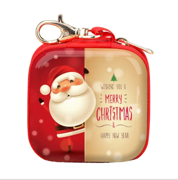 

Free Samples Christmas Gift Cute Design PU Leather Coin Money Purse Bag For Kids girls