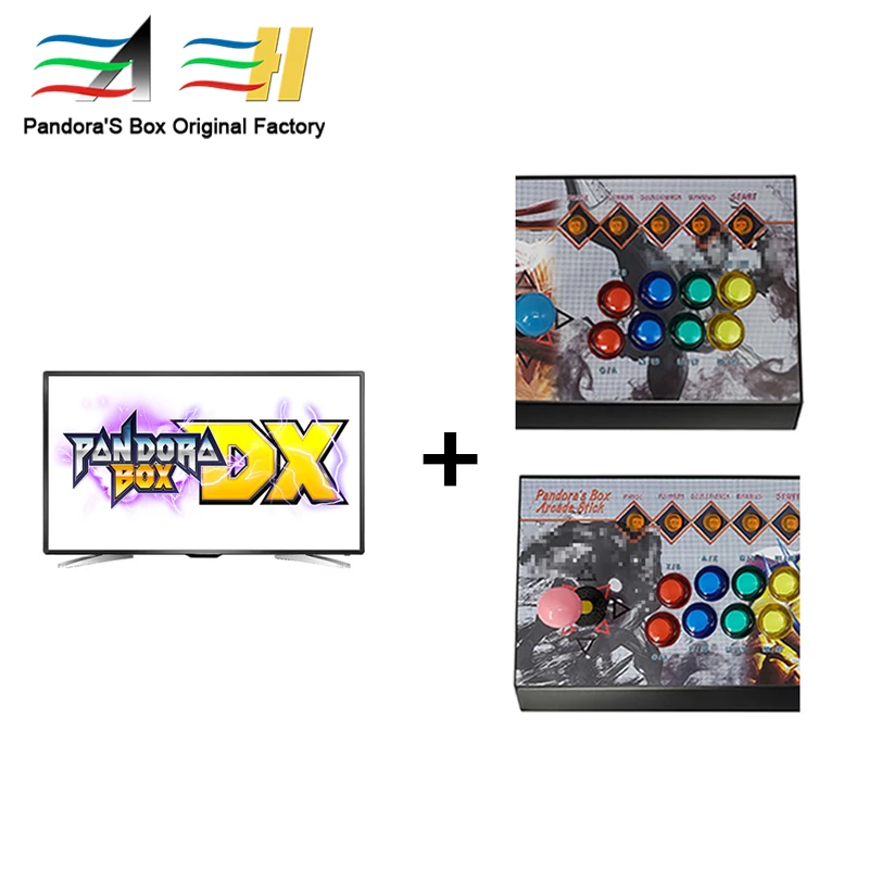 

In Stock Built-In Pandora Box DX CX EX Arcade Latest Version Gaming Console Arcade For Computer Projector TV