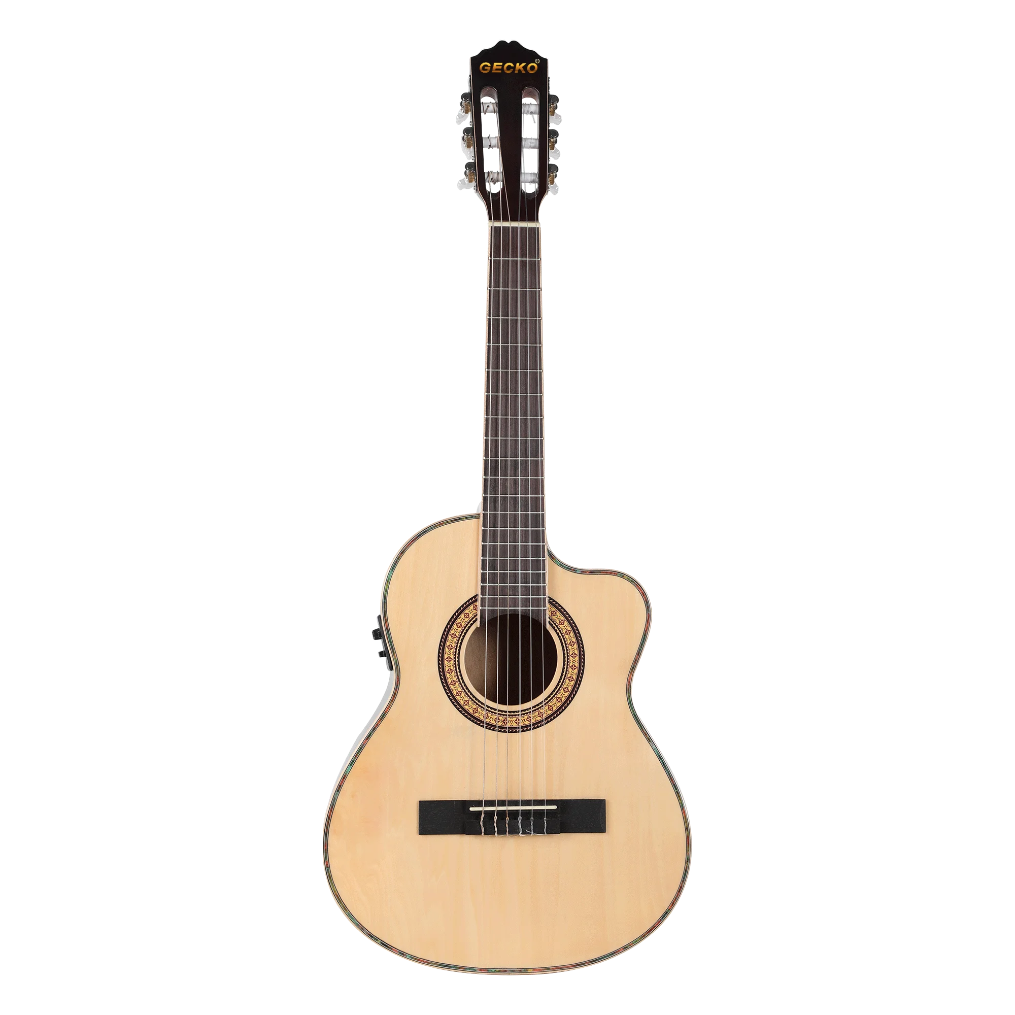 

Gecko factory wholesale High quality mini 34" professional acoustic guitar