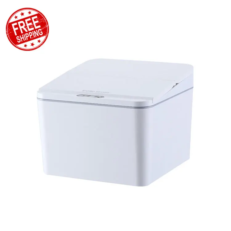 

FREE SHIPPING 2021 High Quality Modern Intelligent Automatic Mini Smart Intelligent Trash Can Bin