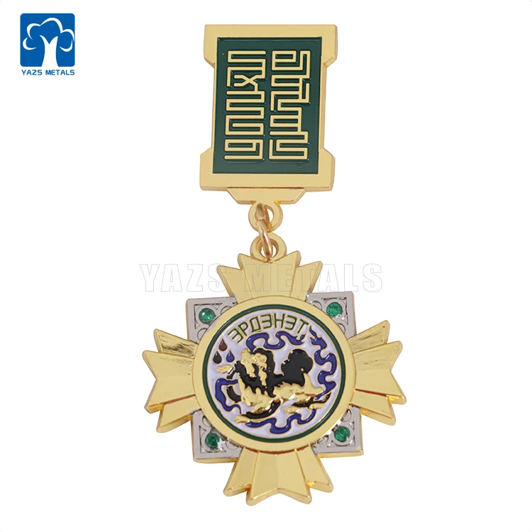 Manufacture Custom gold Metal Plate plating Souvenir Award Medal Plaque - ANKUX.COM