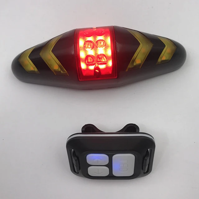 

Wireless Remote Control Turn Signal Light, Black, white,silver