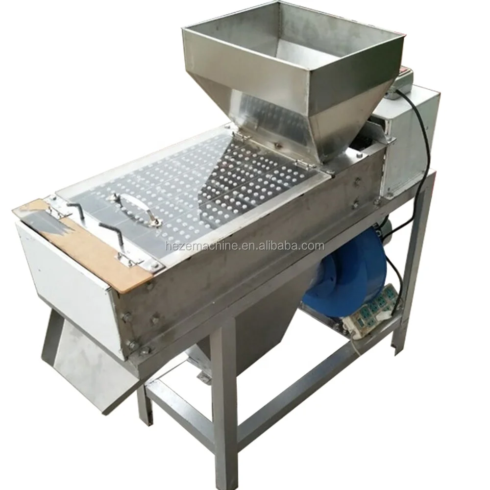 2-50um Groundnut Roaster Peeling Line Peanut Butter Making Machine ...