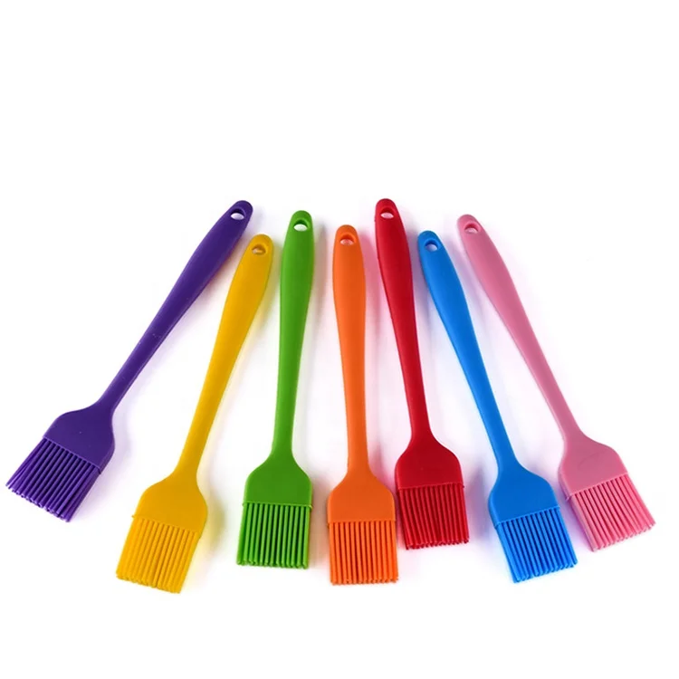 

Food grade small Size Silicone Basting Pastry Brush baking butter Grill Brush Pastry Basting Grill BBQ Brush