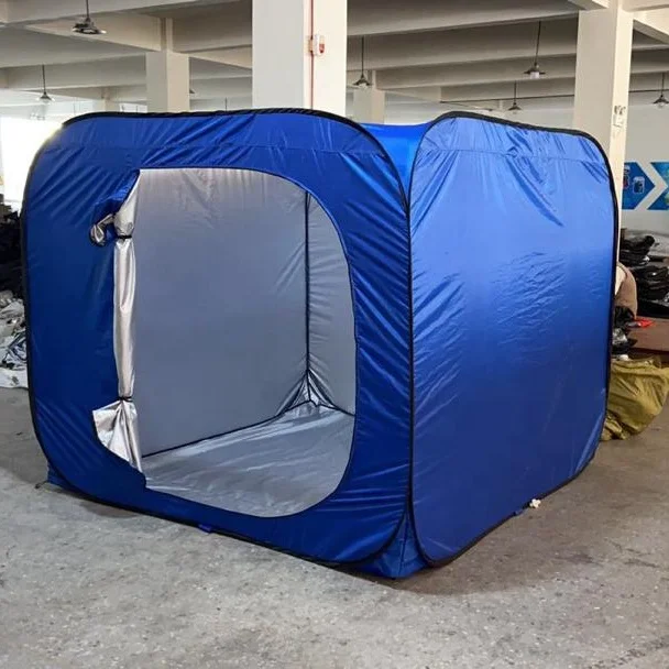 

Typhoon Earthquake Indoor Modular Evacuation Relief Tent With top Mesh