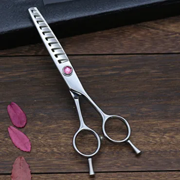 

Classic Fishbone Tooth Design Design of A-shaped Handle Scissors Barber Hair Professional Hairdressing shears