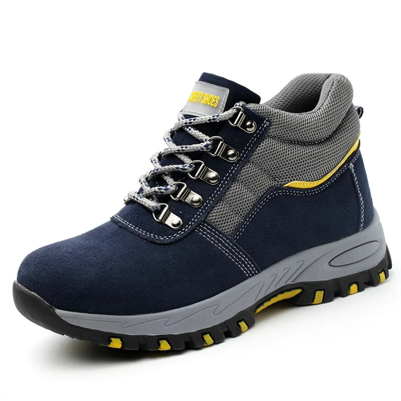 

Vokea Hot Selling Safety Shoes New Lightweight Steel Toe Shoes High-Top Work Safety For Men