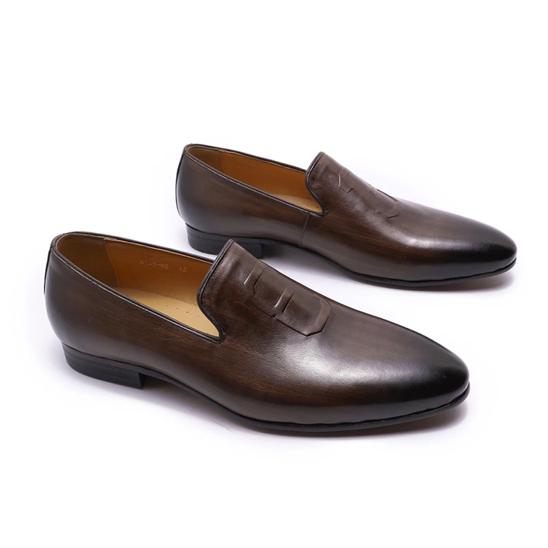 

2021 breathable loafers men casual shoes, Black,brown and customize