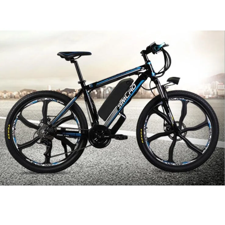 

Electric Mountainbike Electric Bicycle Integrated Wheel 26"29" 48V 350W 10Ah Ebike with 21-speed E-bike Bici Elettrica For Sale
