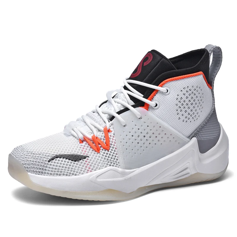 

High Top Platform Sneakers Comfortable Basketball Gym Shoes Outdoor Sport For Men