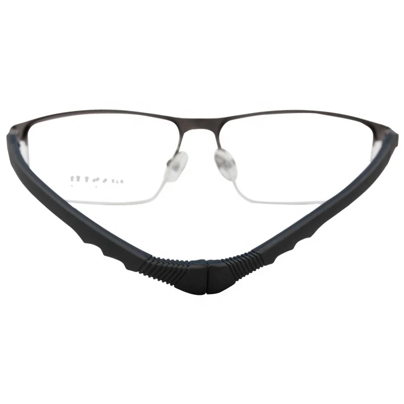 

Fashion Men New Rectangle Metal Glasses Frame Optical Eyeglasses Frames