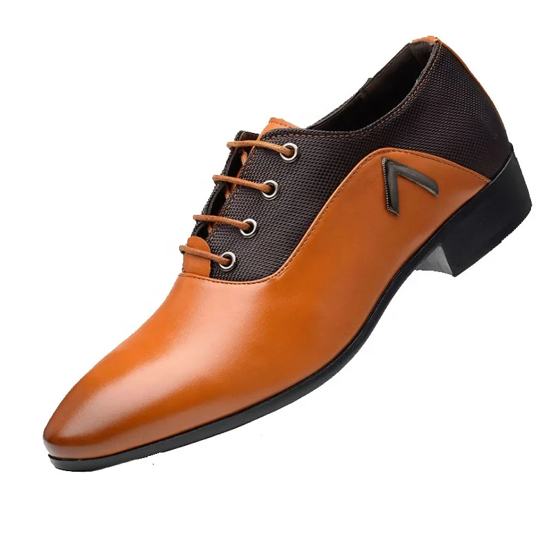 

dropship custom dress shoes men business big size men shoes lace up official leather European oxford wedding shoes for men