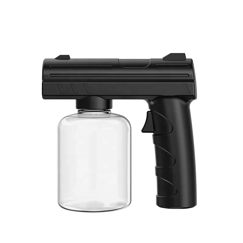 

Sprayer Gun Electric Atomizer Disinfecting Wireless Nano Spray Gun Portable Cordless Nano Mist Sprayer, White black